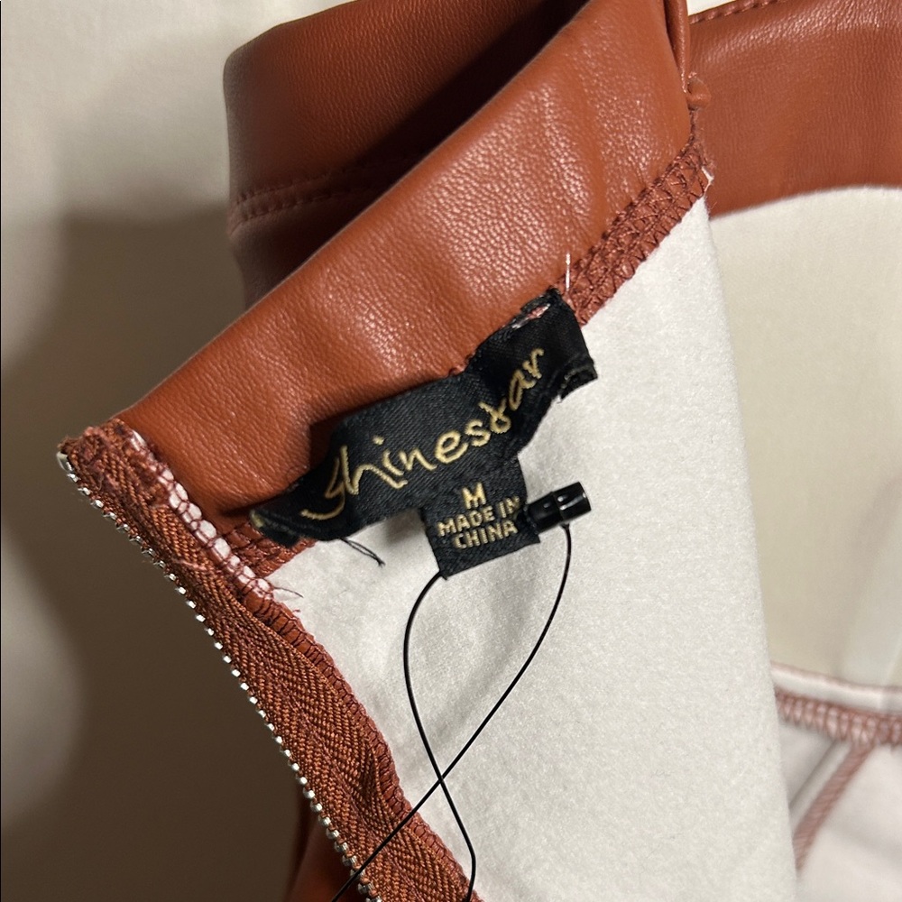 Shinestar Brown Mini Dress - Picture 10 of 13